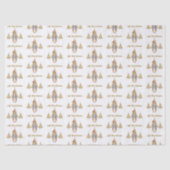 Peter der Kaninchen Weihnachtsmannmütze Erster Wei Seidenpapier (Vorderseite)