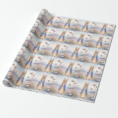 Peter der Kaninchen-Wildblume Geschenkpapier (Ungerollt)