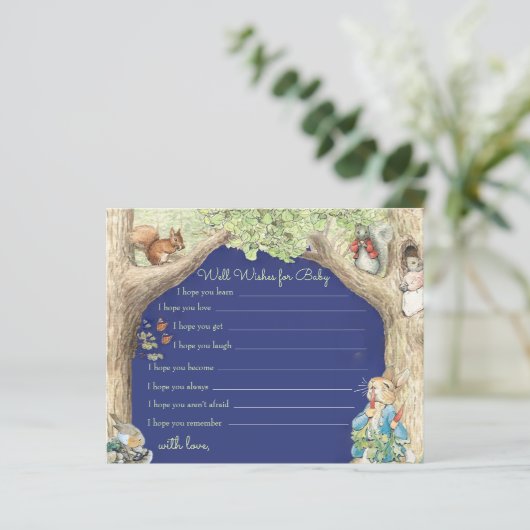 Peter der Kaninchenwaldfreunde wünscht sich gut (Stehend Vorderseite)