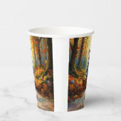 Peter der Osterhase mit Eierkörbchen Pappbecher (Rechts)