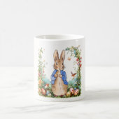 Peter der Osterkaninchen Ostereier Kaffeetasse (Mittel)