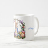 Peter der Osterkaninchen Ostereier Kaffeetasse (VorderseiteRechts)