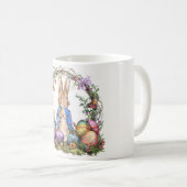 Peter der Osterkaninchen Ostereier Kaffeetasse (VorderseiteRechts)