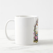 Peter der Osterkaninchen Ostereier Kaffeetasse (Links)
