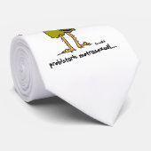 Peter der prähistorische Metrosexual Krawatte (Gerollt)