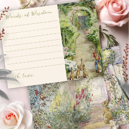 Peter der Rabbit Baby Duwer Worte der Weisheit