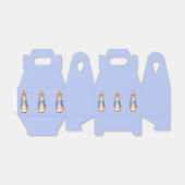 Peter der Rabbit bläst blauer Kaugummi Geschenkschachtel (Ungefaltet)