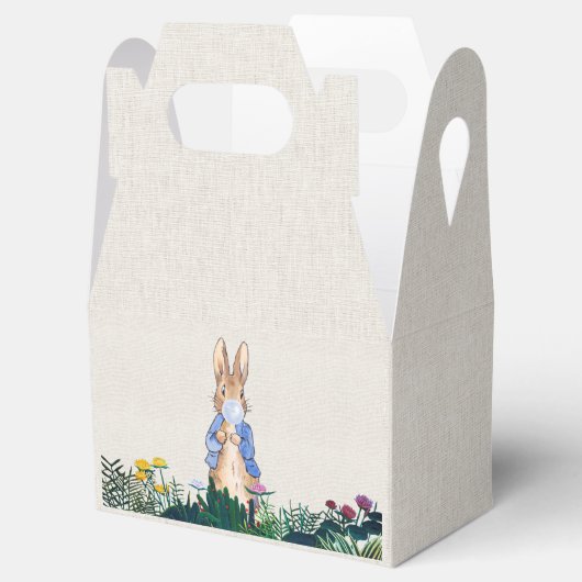 Peter der Rabbit Blauer Kaugummi im Blumengarten Geschenkschachtel (Geöffnet)