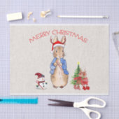 Peter der Rabbit feiert Weihnachten Seidenpapier (Handwerk)