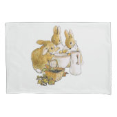 Peter der Rabbit Flopsy Mopsy Cottontail Kissenbezug (Vorderseite)