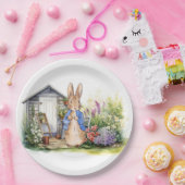 Peter der Rabbit-Gartenschuppen Pappteller (Party)