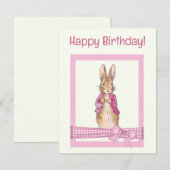 Peter der Rabbit glücklich Geburtstag! (Vorne/Hinten)