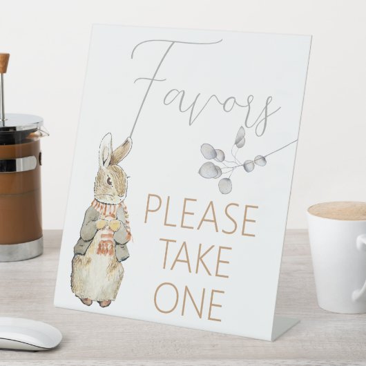 Peter der Rabbit Herbst Herbst Winterbücher Favori Sockelschild (In Situ)