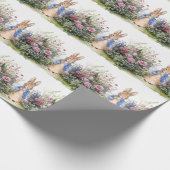 Peter der Rabbit in seinem Garten Nr. 2 Geschenkpapier (Ecke)