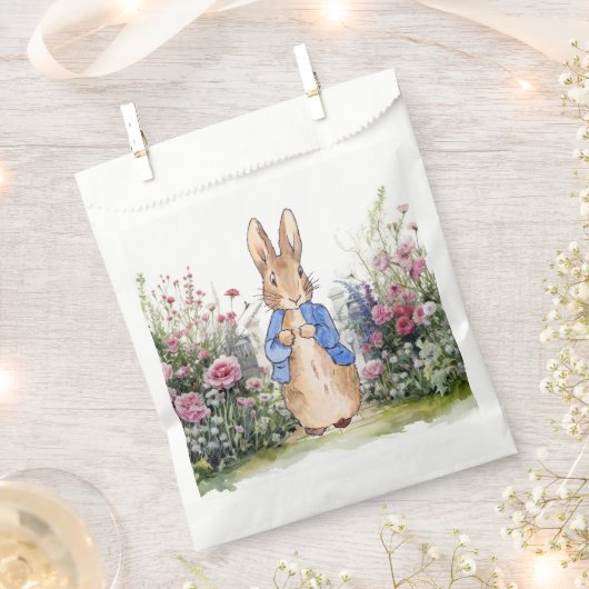 Peter der Rabbit in seinem Garten Nr. 2 Geschenktütchen (Ausgeschnitten)