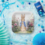 Peter der Rabbit in seinem Garten Nr. 2 Pappteller (Party)