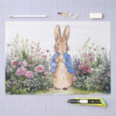 Peter der Rabbit in seinem Garten Nr. 2 Seidenpapier (Handwerk)