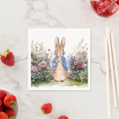 Peter der Rabbit in seinem Garten Nr. 2 Serviette (Beispiel)