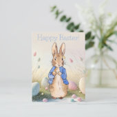 Peter der Rabbit Ostersonnengasen Feiertagspostkarte (Stehend Vorderseite)