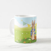 Peter der Rabbit Ostersonnengasen Kaffeetasse (Vorderseite Links)