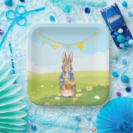 Peter der Rabbit Ostersonnengasen Pappteller (Party)