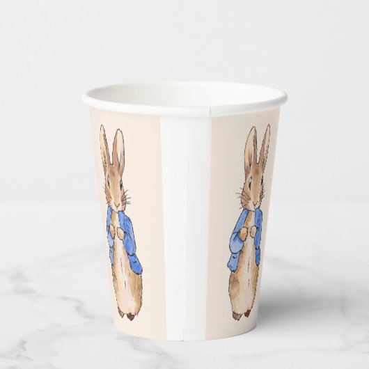 Peter der Rabbit Papier Tasse Pappbecher (Rechts)