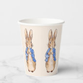 Peter der Rabbit Papier Tasse Pappbecher (Vorderseite)