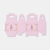 Peter der Rabbit Pink Jacke Blumenrahmen Geschenkschachtel (Ungefaltet)