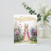 Peter der Rabbit Pink Jacket Garden (Stehend Vorderseite)