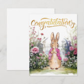 Peter der Rabbit Pink Jacket Garden (Vorne/Hinten)