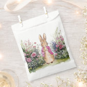 Peter der Rabbit Pink Jacket in seinem Garten Geschenktütchen (Ausgeschnitten)