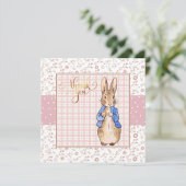 Peter der Rabbit Vielen Dank Einladung