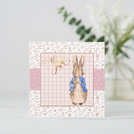 Peter der Rabbit Vielen Dank Einladung