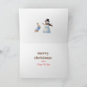 Peter der Rabbit Weihnachtsbaum Frohe Weihnachten (Innenseite)