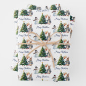 Peter der Rabbit Weihnachtsbaum Geschenkpapier Set (Beispiel)