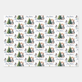 Peter der Rabbit Weihnachtsbaum Geschenkpapier Set