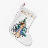 Peter der Rabbit Weihnachtsbaum Kleiner Weihnachtsstrumpf (Vorderansicht (hängend))