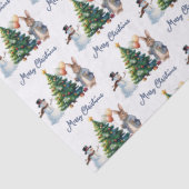 Peter der Rabbit Weihnachtsbaum Seidenpapier (Detail)