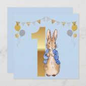 Peter der Rabbit zum ersten Geburtstag (Vorne/Hinten)