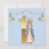 Peter der Rabbit zum ersten Geburtstag (Vorderseite)