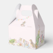 Peter der Rabbit zum ersten Geburtstag Geschenkschachtel (Rückseite)