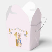 Peter der Rabbit zum ersten Geburtstag Geschenkschachtel (Geöffnet)