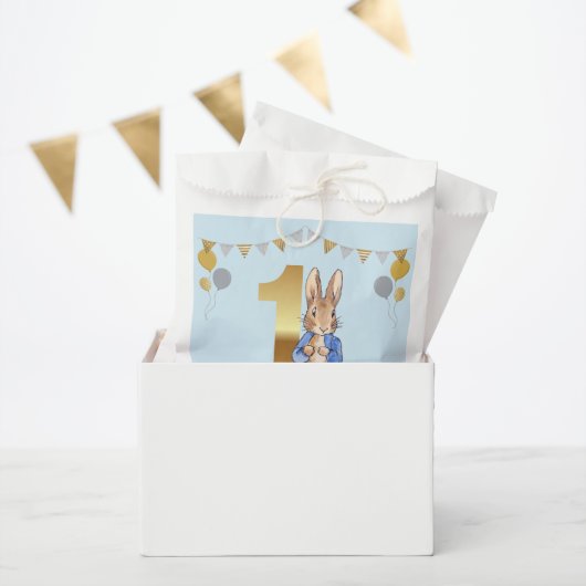 Peter der Rabbit zum ersten Geburtstag Geschenktütchen (Party)
