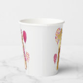 Peter der Rabbit zum ersten Geburtstag Pappbecher (Rechts)