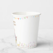 Peter der Rabbit zum ersten Geburtstag Pappbecher (Links)