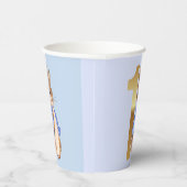 Peter der Rabbit zum ersten Geburtstag Pappbecher (Rechts)