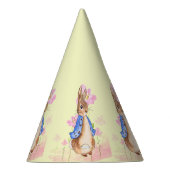 Peter des Kaninchens mit rosa Blume Partyhütchen (Rechts)