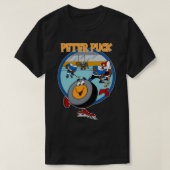 Peter Design Puck Cartoon Character Classic T Shir T-Shirt (Design vorne)