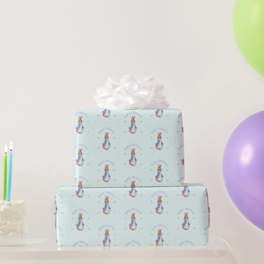 Peter die Kaninchen Babydusche Geschenkpapier (Partygeschenke)