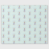 Peter die Kaninchen Babydusche Geschenkpapier (Flach)